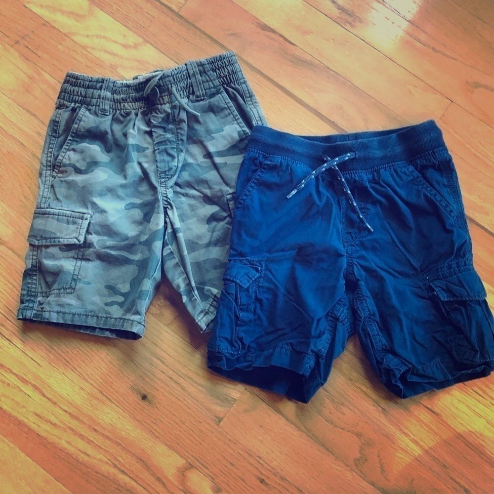 GAP Cargo Shorts- Camo and Navy